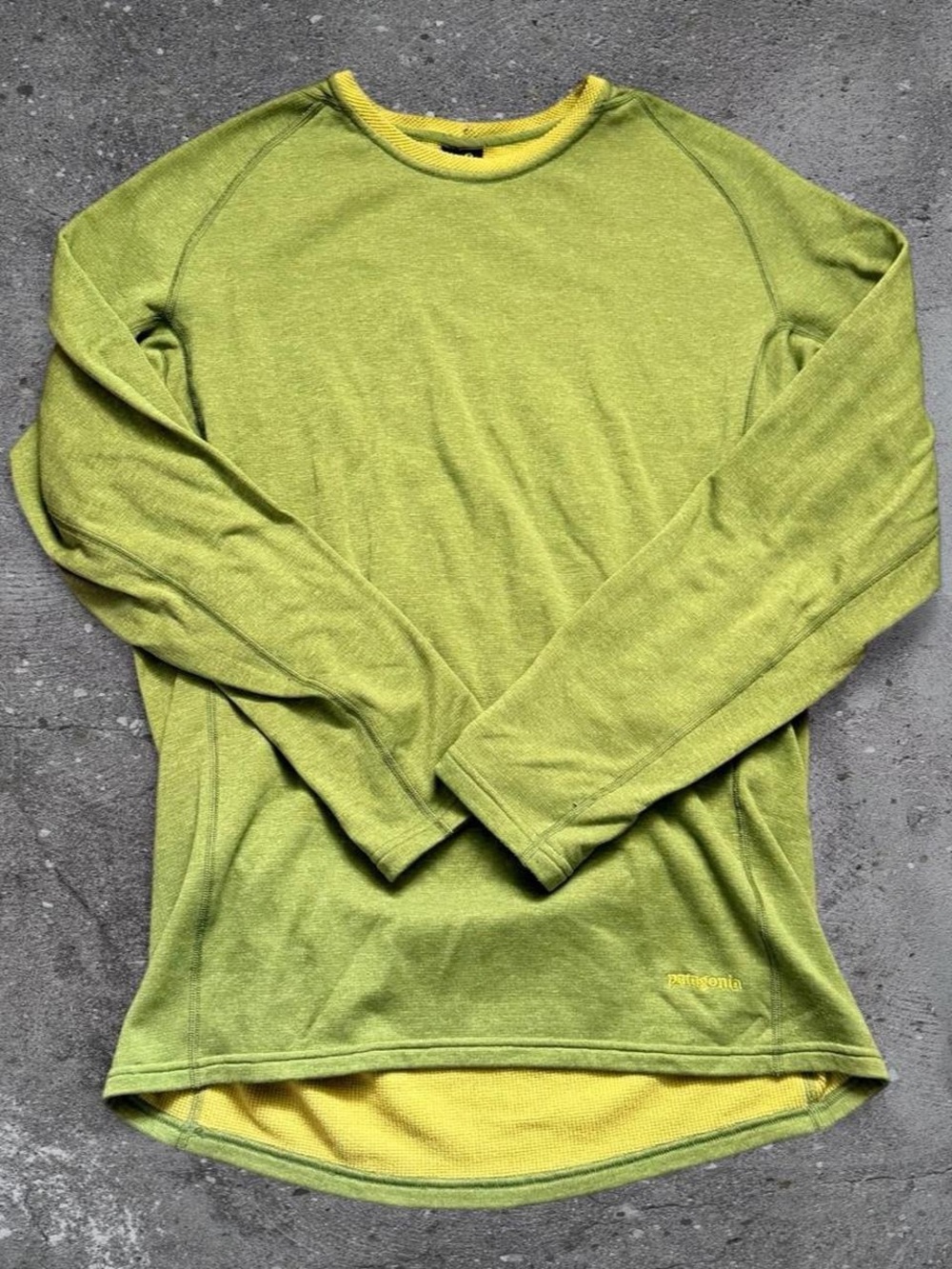 Patagonia Capilene Performance Baselayer Men’s M Green Hiking Outdoor